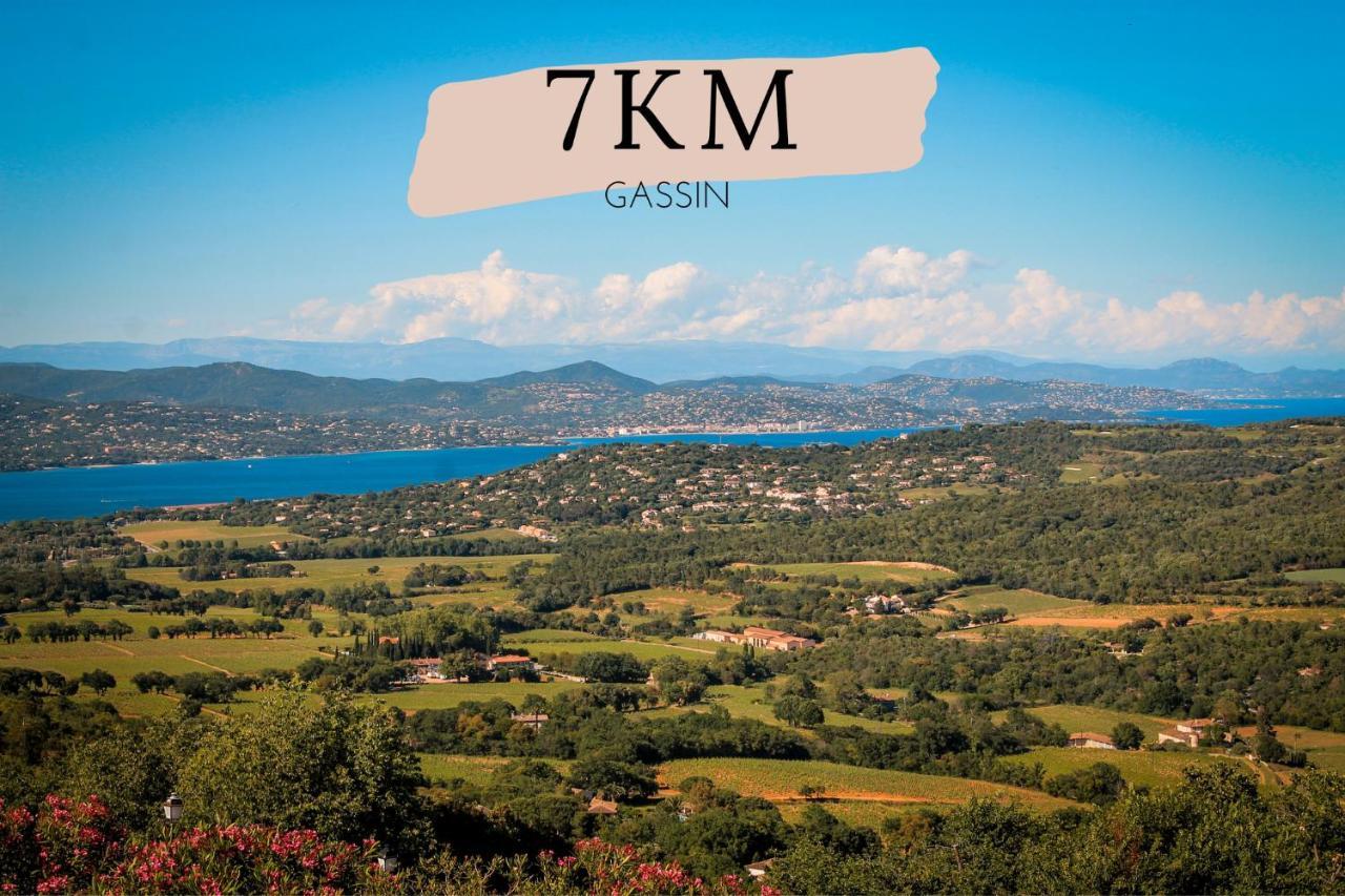La Canopee, Golfe De Saint-Tropez Apartamento Gassin Exterior foto